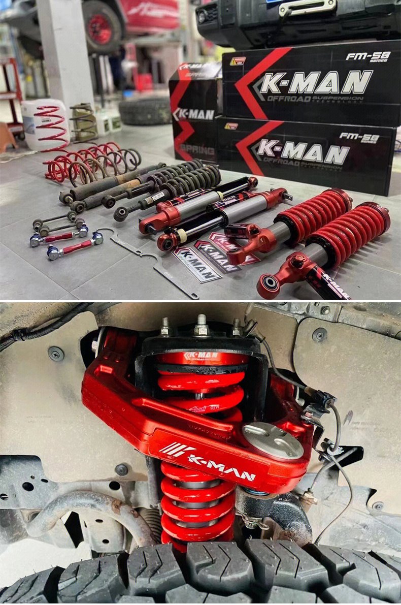 k man tank 300 shocks 1.5 inch lift compression and rebound adjustment