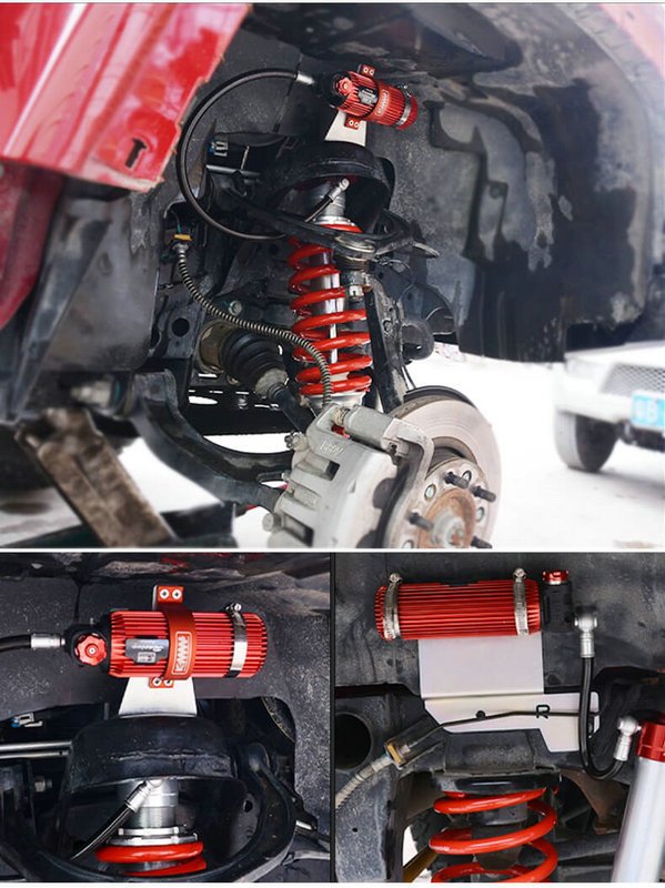k man shocks 1.5 inch lift compression adjustment for gwm tank 300