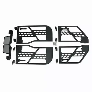 2018-2022 Jeep Wrangler JL Tubular Half Door With Side Mirror 4 Door