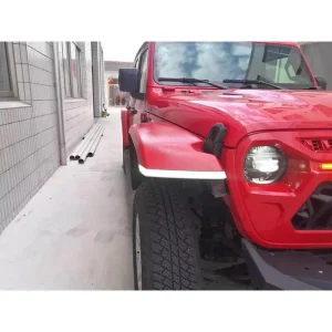 4x4 Fender Flare With Light for Jeep Wrangler JL 2018 on