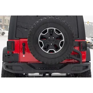 AEV Style Rear Tire Carrier Kit for Jeep Wrangler JK 2007-2018 Steel