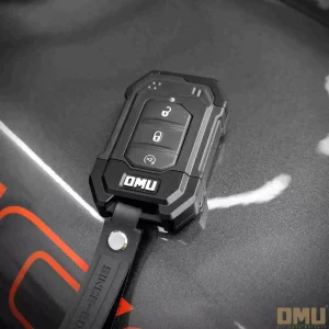 Aluminum Key Fob Cover Key Case for Jeep Wrangler JL & Gladiator JT &ndash; OMU Genesis Series