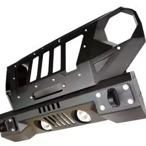 Steel Fab Fours Style Front Grumper With Short Bumper for Jeep Wrangler JK