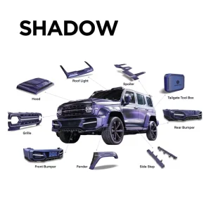 GWM Tank 300 Body Kit B Shadow Kit Off Road Style Modification