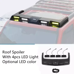 GWM TANK 300 Front Roof Spoiler with LED lights
