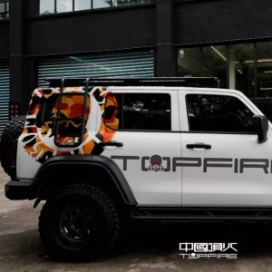 GWM Tank 300 TOPFIRE Sticker Round Shape