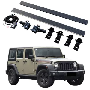 Jeep Wrangler JKU Rubicon Sahara Electric Power Side Steps