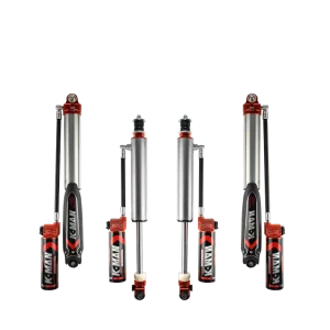 K-MAN 2.5 Inch Lift Compression Rebound Adjustable Shocks for Jeep Wrangler JK