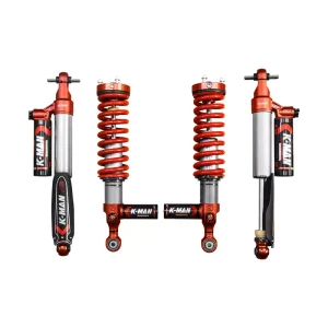 K-MAN Tank 300 Shocks 1.5 inch Lift Compression and Rebound Adjustment
