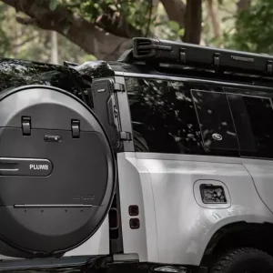 PLUMB Carbon Fiber Spare Tire Cover Kit for 2020+ Land Rover Defender 90 110 130
