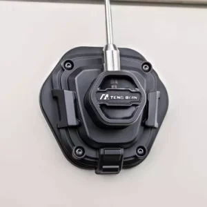 TENGQIAN Antenna Base Cover Radio Trim for Jeep Wrangler JK JL 4XE Gladiator JT