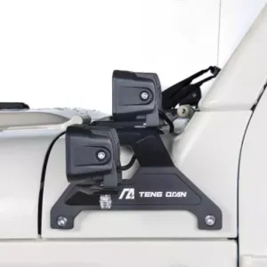 TENGQIAN Layered A-pillar Light Mounting Bracket for Jeep Wrangler JL 4XE Gladiator JT