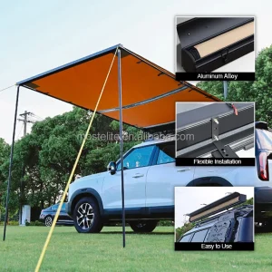 Jetour T2 hard shell side awning tent main product image